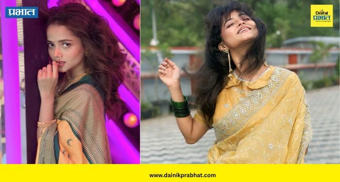 Shivali Parab: पिवळ्या साडीत खुलला शिवाली परबचा मोहक अंदाज; कॉलर नेक ब्लाऊजने वेधलं चाहत्यांचं लक्ष