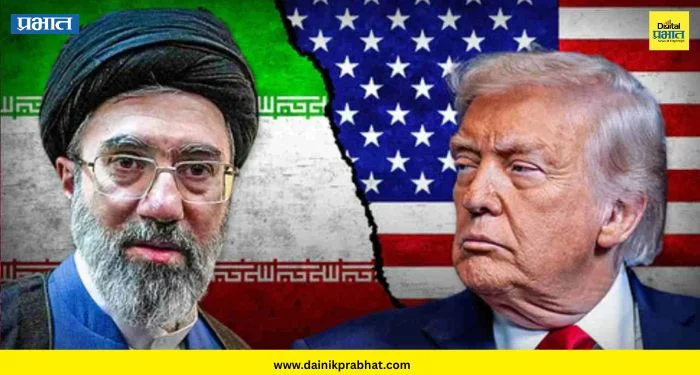 US attack on Iran : ‘मोजतबा खामेनी 90% संपले’ ; इराणवर अमेरिकेच्या हल्ल्यादरम्यान ट्रम्पचा मोठा दावा
