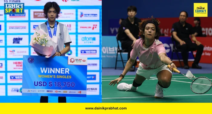 Ashmita Wins Title : अश्मिता चालिहाने पटकावलं पहिलं BWF वर्ल्ड टूर जेतेपद! कोरिया मास्टर्सच्या फायनलमध्ये चिनी खेळाडूला चारली धूळ