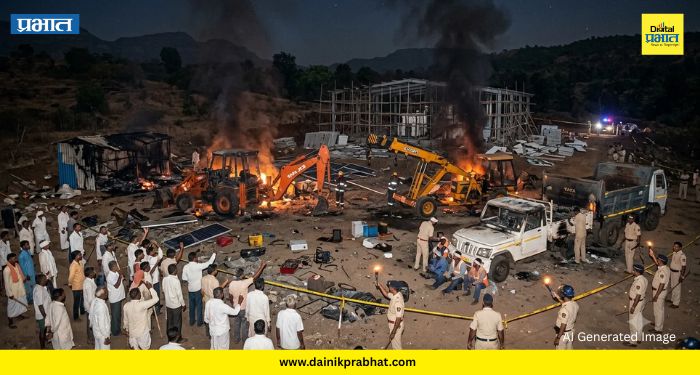 Bhongavali Power Station: भोंगवलीत पॉवर स्टेशनवर हल्ला! ३ कोटींहून अधिकचे नुकसान, कामगारांना जिवंत जाळण्याचा प्रयत्न?