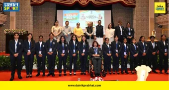 Blind Cricketer Honor : अंध महिला टी-२० विश्वचषक विजेत्या भारतीय संघाचा राजभवनात गौरव! राज्यपाल जिष्णु देव वर्मा यांच्या हस्ते विशेष सत्कार