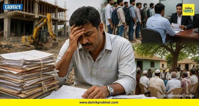 Contractors Issue: रखडलेल्या बिलांमुळे ठेकेदार हतबल! कंपनीत नोकरीची वेळ; ग्रामपंचायत निवडणुका कधी होणार