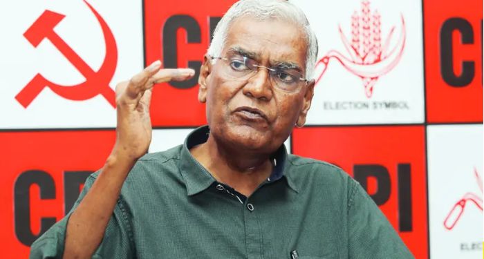 D Raja, CPI
