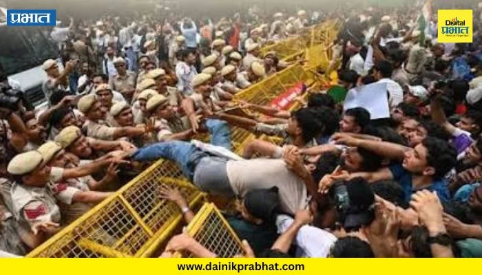 Parliament March : तरुणांना भडकवल्याचा गंभीर आरोप; ‘या’ तीन पक्षांचा उल्लेख, दिल्ली पोलिसांच्या रिपोर्टमध्ये काय?