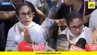 Mamata Banerjee : मोठी बातमी..! ममता बॅनर्जींच्या ताफ्यावर संतप्त जमावाचा हल्ला; गाडीवर चिखल, चप्पल-बूट आणि दगडफेक 