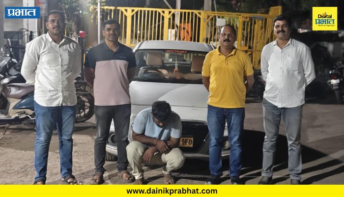 Crime News : शिरूर तालुक्यातील शेळी चोरी करणारा अट्टल चोरटा जेरबंद