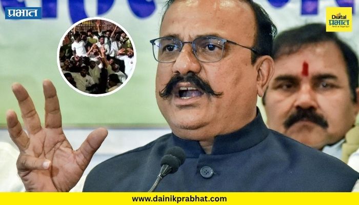 Harshvardhan Sapkal : वातावरण तापलं! 'छात्रो की गुंज' कार्यक्रमाआधी पुण्यात मोठा राडा; हर्षवर्धन सपकाळ संतापले म्हणाले "भाडोत्री गुंड पाठवून..."