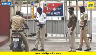 Latur Police : लातूरमध्ये विनाहेल्मेट दुचाकी चालवणाऱ्या ५८ पोलीसांना दंड