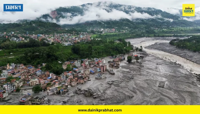 Nepal Flood: नेपाळवर पुन्हा महापुराचं संकट! तिबेटमधील झील ओव्हरफ्लो, पुढील ७२ तासांसाठी हाय अलर्ट