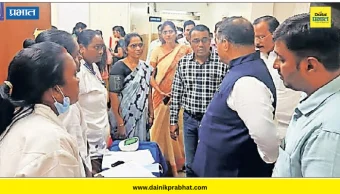 Satara: जिल्हा परिषदेत 232 जणांची आरोग्य तपासणी, ‘निरोगी अधिकारी-कर्मचारी, सक्षम जिल्हा परिषद’ उपक्रमाला प्रतिसाद