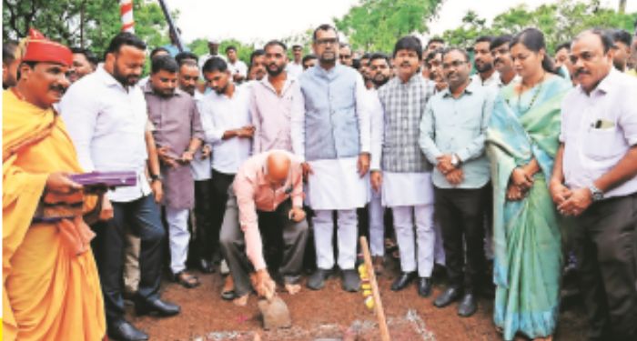 Dada Kondke memorial bhumi pujan