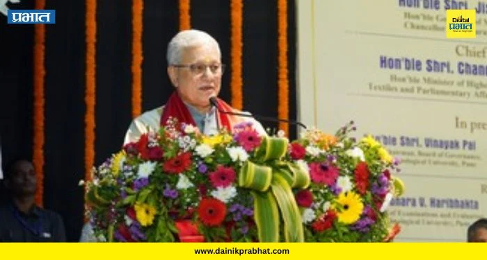 Governor Jishnu Dev Varma: विद्यार्थ्यांनी रोजगार न शोधता उद्योजक व्हावे! राज्यपाल जिष्णु देव वर्मांचे आवाहन