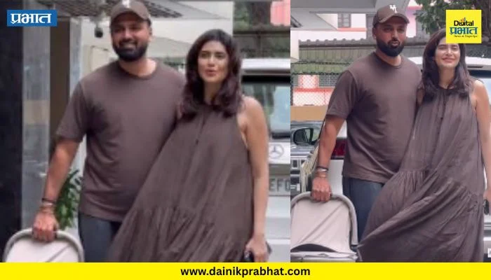 Karishma Tanna : बाळाच्या जन्मानंतर पहिल्यांदाच करिश्मा कॅमेऱ्यासमोर; व्हिडिओ व्हायरल