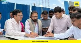 Mauli Katke: शिरूर-हवेलीतील वाहतूक कोंडी फुटणार! आमदार माऊली कटके आणि पीएमआरडीए आयुक्तांचा पाहणी दौरा