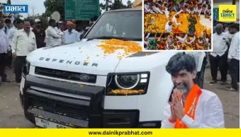 Manoj Jarange : मनोज जरांगे वापरत असलेली दोन कोटींची डिफेंडर नेमकी कुणाची? स्वतःच दिलं उत्तर