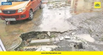 Maval News: नायगावात लाखो रुपये गटारात जिरले? बंदिस्त गटारांच्या निकृष्ट कामामुळे ग्रामस्थांचा संताप