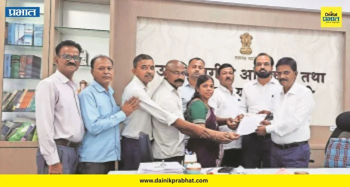 Khalapur MIDC: एमआयडीसीला विरोध नाही, पण बाजारभावाने मोबदला द्या! नारंगीच्या ग्रामस्थांचे प्रांताधिकाऱ्यांना निवेदन