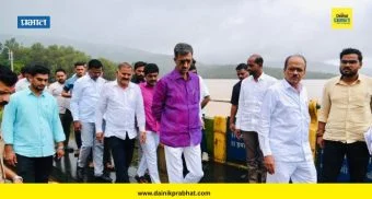 Koyna Dam : कोयना धरणात 92 टीएमसी पाणीसाठा; पालकमंत्र्यांकडून पाहणी