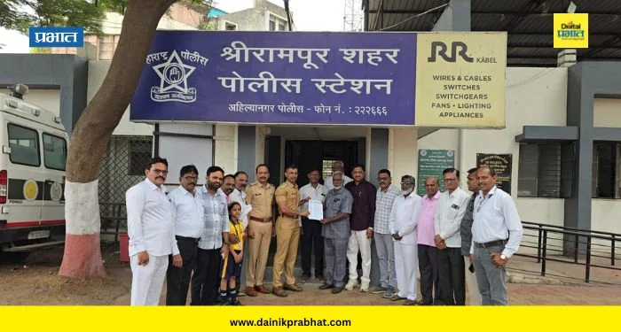 Ahilyanagar News : अहिल्यानगरात ‘साम टीव्ही’च्या प्रतिनिधीवर प्राणघातक हल्ला; आरोपींवर कठोर कारवाईसाठी श्रीरामपूर पत्रकार आक्रमक