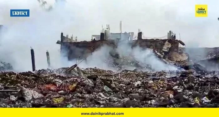 Explosion in Firecracker Factory : एअर फोर्स स्टेशनजवळील फटाक्यांच्या कारखान्यात स्फोट; 6 जणांचा मृत्यू
