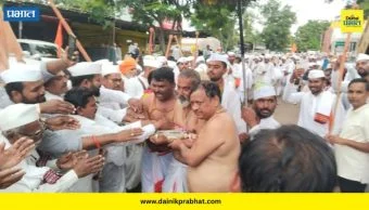 Nira River : 'माऊली... माऊली...'च्या अखंड गजरात नीरा स्नान; विणेकरांना लाभले पादुकांचे दर्शन घेण्याचे भाग्य