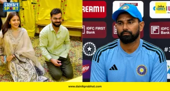 Shami On Virat : विराटच्या वारंवार वृंदावन जाण्यावर शमीचं मोठं वक्तव्य; म्हणाला, "जर पती-पत्नी दर्शनासाठी जात असतील, तर..."
