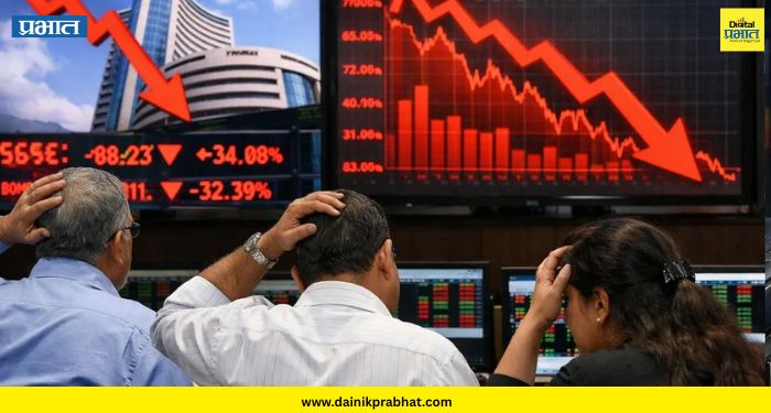 Stock Market : RBI च्या रेपो दरवाढीचा शेअर बाजाराला झटका; सेन्सेक्स 429 अंकांनी घसरला