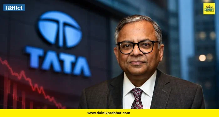 Tata Group Shares : टाटा समूहाचं काही तासात 45,000 कोटींचं नुकसान; नेमकं कारण काय? अध्यक्ष एन. चंद्रशेखरन…..