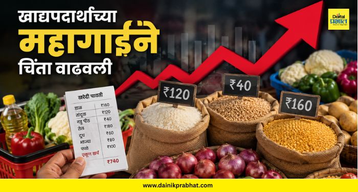 Wholesale Inflation : खाद्यपदार्थांच्या महागाईने चिंता वाढवली; जुलैमध्ये घाऊक महागाई 9.78% वर