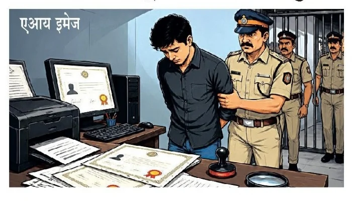 Fake mark sheet: बनावट गुणपत्रिका, पदवी प्रमाणपत्र तयार करणारा जेरबंद