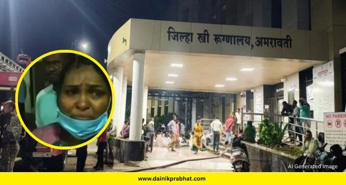 Amravati Fire : “आम्हाला फक्त समोर लहान बाळं दिसत होती…” ; अमरावती अग्निकांडातील नर्सने सांगितला घटनाक्रम