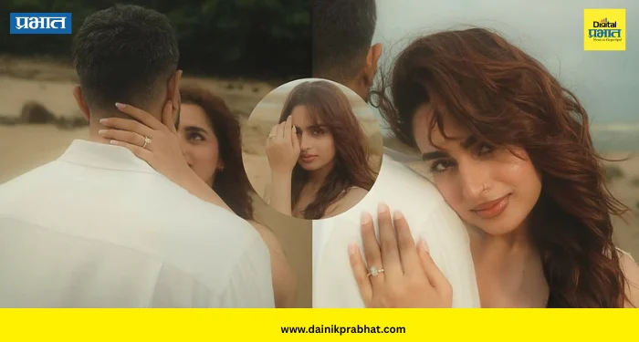 Ayesha Khan: आयशा खानच्या हातात डायमंड रिंग, मिस्ट्री मॅनसोबत फोटो व्हायरल!