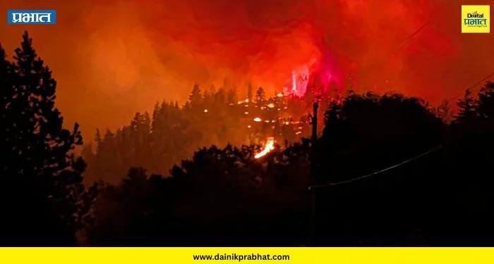 canada fire: जंगलातील आगीचा कहर ! रातोरात 20,000 लोक बेघर; व्हिडिओतून पहा भयानक दृश्य