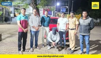 Koregaon Bhima News : सणसवाडीत गावठी पिस्तूलासह तरुणाला अटक; 2 जिवंत काडतुसे व कारसह 4 लाख 50 हजारांचा मुद्देमाल जप्त