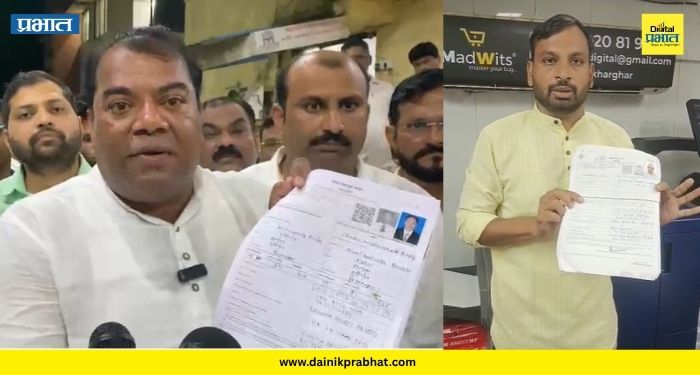 Mumbai News : आधार-पॅनसह मतदारांची मूळ कागदपत्रे भाजप कार्यकर्त्याकडे? खारघरमध्ये ठाकरे गटाचे ठिय्या आंदोलन