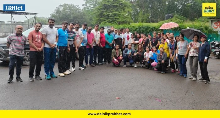 Walkathon for Health 2026 : नांदेड सिटीत 80 डॉक्टरांची हेल्थ वॉक; ‘Fit Doctor, Fit Society’चा दिला संदेश