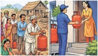 Gas cylinder : ग्रामीण भागात गॅस सिलिंडरसाठी मोठी प्रतीक्षा; शहरी ग्राहकांना लगेच मिळतो, ग्रामीण भागासोबत भेदभाव का?