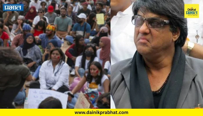 Mukesh Khanna : “घोषणाबाजी करायची आणि रात्री पार्ट्या करायच्या हे खऱ्या विद्यार्थ्यांचं लक्षण नाही”; मुकेश खन्ना सीजेपीवर संतापले