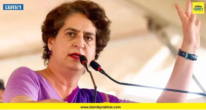 Priyanka Gandhi: “बिहारची जनता भाजपला कंटाळलीय ” ; बांकीपूर निवडणुकीवरून प्रियंका गांधींची टीका