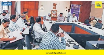 Satara: जिल्हा व्यसनमुक्त करण्यासाठी प्रयत्न करा संतोष पाटील; जिल्हाधिकारी कार्यालयातील बैठकीत आवाहन