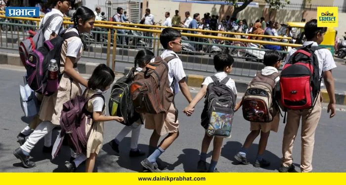 Student Safety: चिमुकल्यांचा जीव धोक्यात? मुख्य रस्त्यांवरील शाळांच्या बाहेर वाहतुकीचा बोजवारा; पालक तीव्र चिंतेत