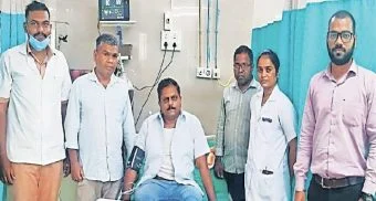 Manchar : तातडीच्या उपचारांनी उपकोषागार अधिकाऱ्याला जीवदान