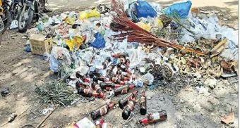 Rajgurunagar : तहसील कार्यालय परिसरात दारू पार्टीची चर्चा