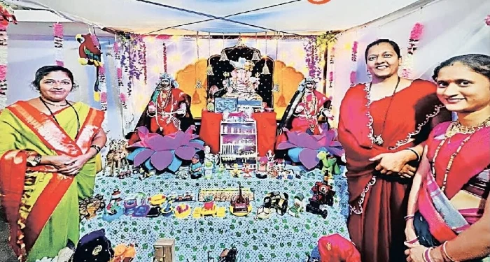 Pune District : आंबेगाव तालुक्यात महालक्ष्मीचे उत्साहात आगमन