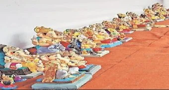 Alandi : इंद्रायणीत गणेशमूर्तींचे विसर्जन करू नका