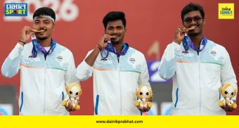Archery Gold Medals : भारताची गोल्डन हॅटट्रिक! चीनला अवघ्या एका गुणाने लोळवत कुशल, साहिल अन् गणेशने सुवर्णपदकावर कोरलं नाव