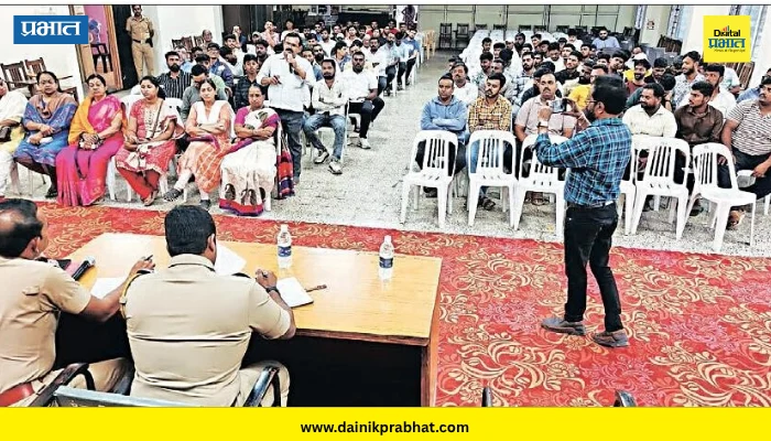 Wai: गणेशोत्सवात ध्वनीवर्धकाला वाईकरांचा विरोध; पोलिसांकडून गणेश मंडळांना शिस्तीच्या सूचना