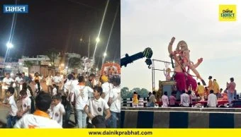 Nevase News : नेवासे तालुका गणरायाला भावपूर्ण भक्तीमय वातावरणात निरोप!