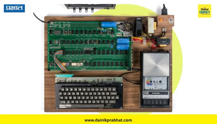 Apple1: ५० वर्षांचा Apple-1 आता कोट्यवधींचा! स्टीव्ह जॉब्सच्या पत्रासह होणार नीलामी