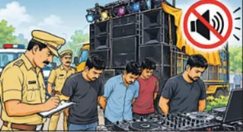 Pimpri-Chinchwad : डीजे वाजवणाऱ्यांवर तब्बल ९१ गुन्हे दाखल; पिंपरी-चिंचवडमध्ये ८६ प्रकरणांत साहित्य जप्त